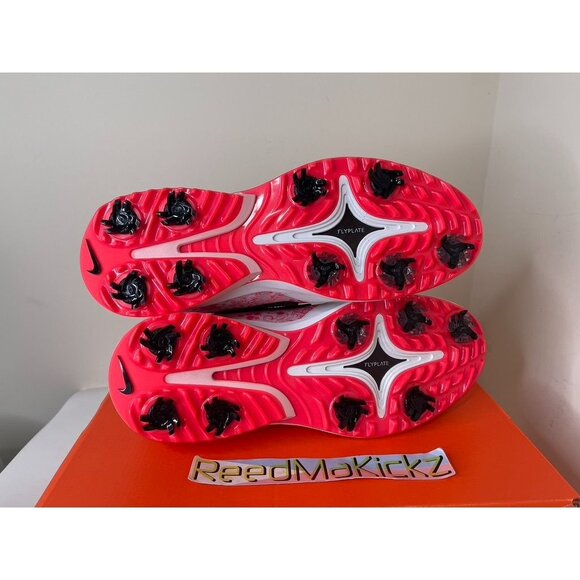 Nike Victory Tour 4 Golf White Pink Masters Rory Mens Regular Width HM6543 100 - Picture 5 of 5